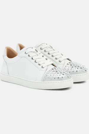Christian Louboutin Zapatillas Vieira Spikes Krystal