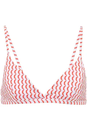 ASCENO Top de bikini Genoa estampado