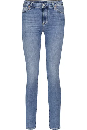 AG Jeans Jeans ajustados Mari de tiro alto
