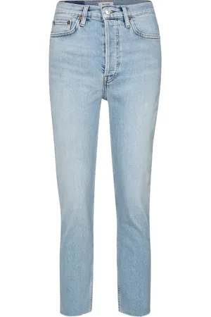 RE/DONE Jeans ajustados 90s de tiro alto