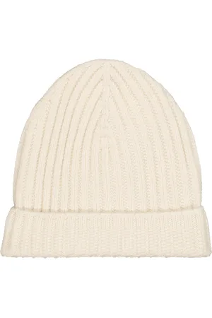 Barrie Gorro de cachemir acanalado