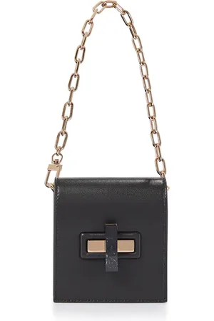 GABRIELA HEARST Clutch Fiona de piel