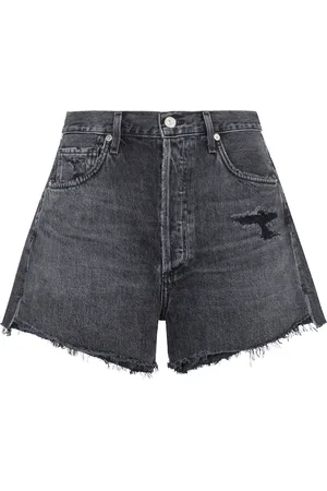 Citizens of Humanity Shorts Marlow de jeans de tiro alto