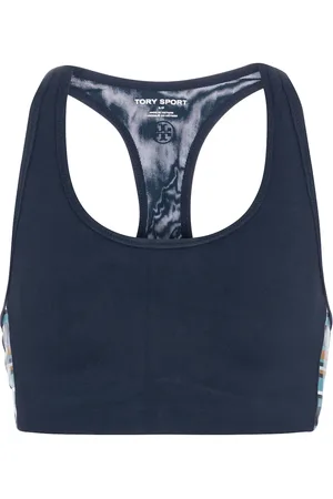 Tory Burch Sujetador deportivo con rayas