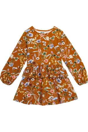 Molo Vestido Christabelle de mezcla de algodón floral