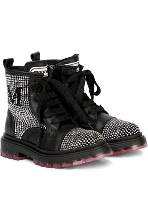 MONNALISA Botas de piel con adornos