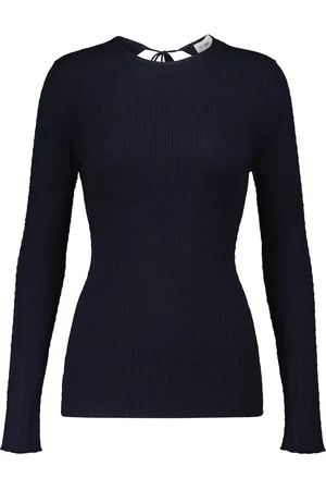 Victoria Beckham Jersey acanalado