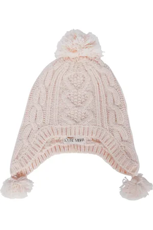 Louise Misha Gorro Isoline de punto trenzado