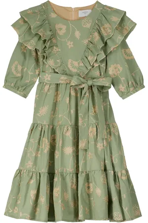 PAADE Vestido de algodón floral