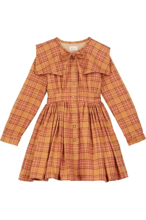 MORLEY Vestido Odille Melton de algodón a cuadros