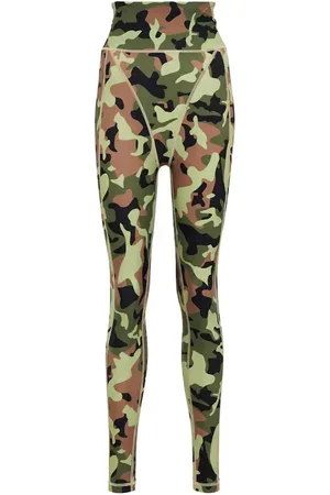 ROTATE Leggings Ronda de tiro alto de camuflaje