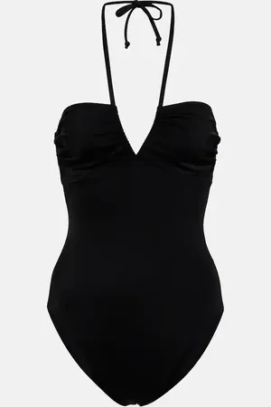 Norma Kamali Bañador Mio con cuello halter