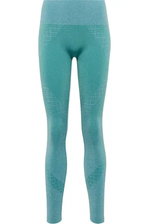 Wolford Leggings de hilo metálico