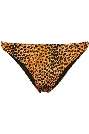 Ganni Braga de bikini de leopardo