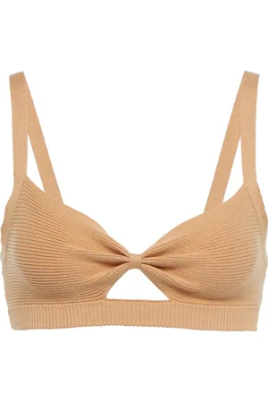 LIVE THE PROCESS Bralette Cinch acanalado