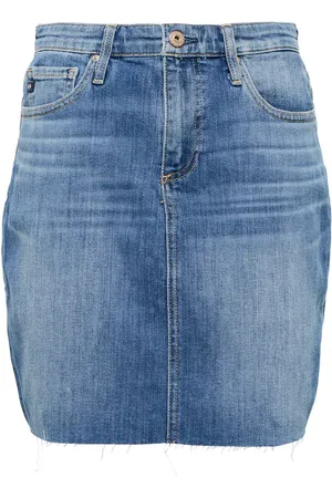 AG Jeans Minifalda vaquera Erin de tiro alto