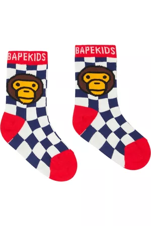 Bape Kids Bebé - calcetines con logo