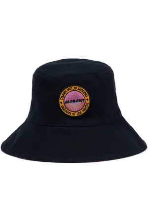Isabel Marant Sombrero Loiena de algodón reversible