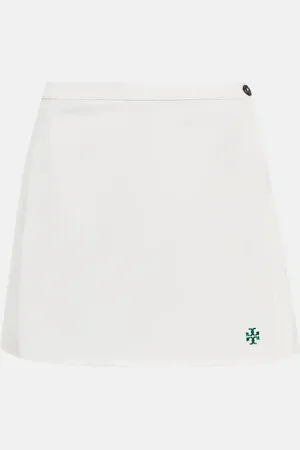 Tory Burch Minifalda de tenis plisada