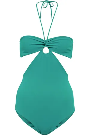 Nensi Dojaka Bañador cuello halter