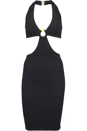 Hunza G Vestido con aberturas