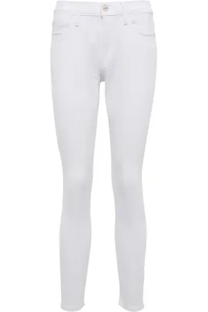 Frame Jeans Le High Skinny de tiro alto