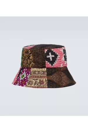 DRIES VAN NOTEN Hombre Sombreros - Exclusivo en Mytheresa - Sombrero de pescador en patchwork