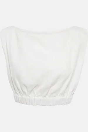 SIR Crop top de lino
