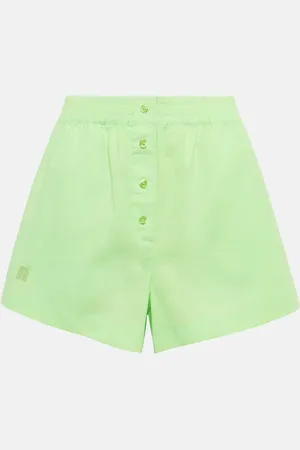 ROTATE Shorts Ponisan de popelín de algodón