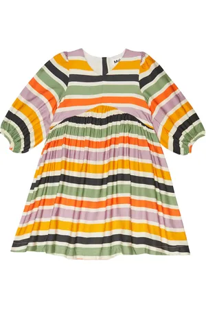 Molo Vestido Chrissy de sarga a rayas