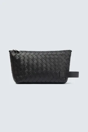 Bottega Veneta Neceser de piel Intreccio