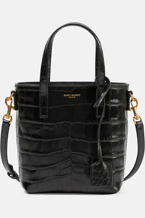 Saint Laurent Bolso Toy Shopping N/S de piel