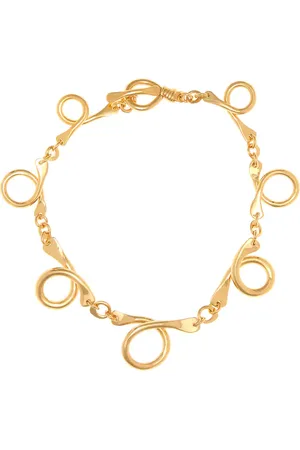 Tohum Design Collar Dunya Praia con baño en oro de 24 ct