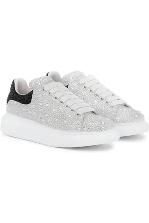 Alexander McQueen Zapatillas Oversized de piel adornadas