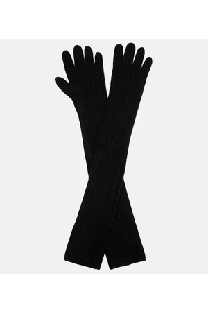 DRIES VAN NOTEN Guantes en mezcla de lana de alpaca