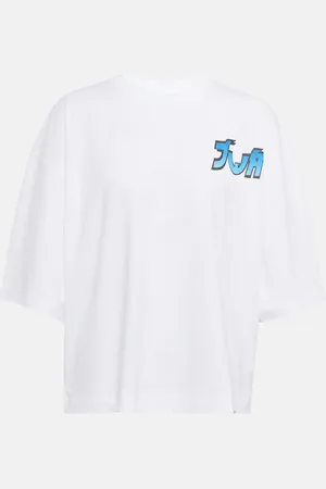 J.W.Anderson X Run Hany camiseta de algodón con logo