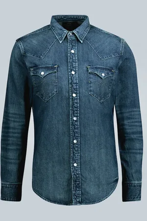 Ralph Lauren Camisa de jeans ajuste entallado