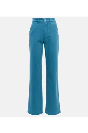 Loro Piana Jeans flared de tiro alto