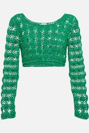 ANNA KOSTUROVA Crop top Bella de croché