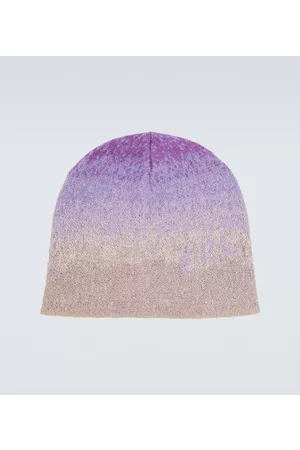ERL Gorro en mezcla de mohair con degradado
