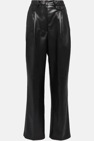 The Frankie Shop Pantalones Pernille de piel sintética