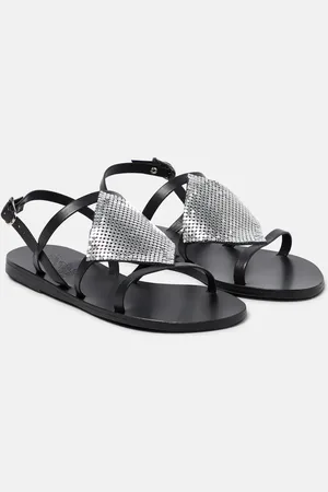 Ancient Greek Sandals Sandalias Barbara de piel