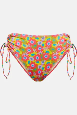 Bananhot Braga de bikini Liz de tiro alto floral