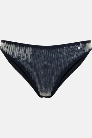 Jean Paul Gaultier Braga de bikini con lentejuelas