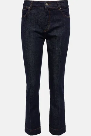 Sportmax Jeans acampanados Palpiti de tiro bajo