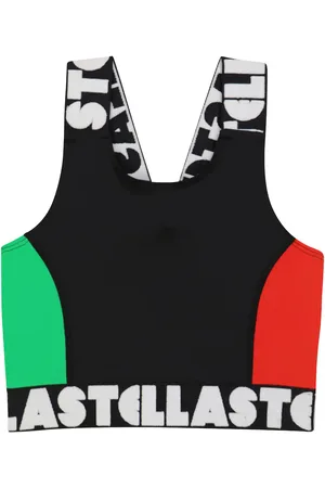 Stella McCartney Sujetador deportivo estampado