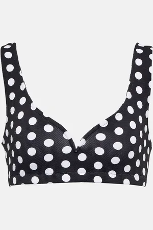 ALEXANDRA MIRO Top de bikini Kamala con lunares