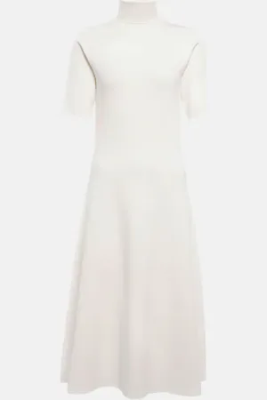 Joseph Vestido midi en mezcla de seda