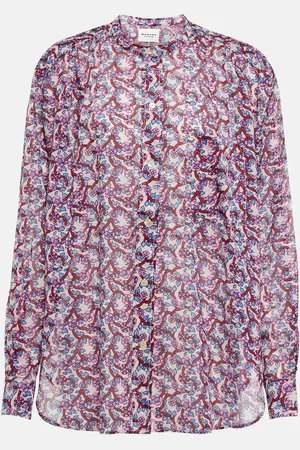 Marant Etoile Camisa Mexika de algodón
