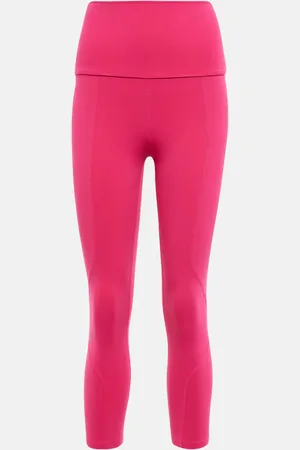 LIVE THE PROCESS Leggings Geometric de tiro alto